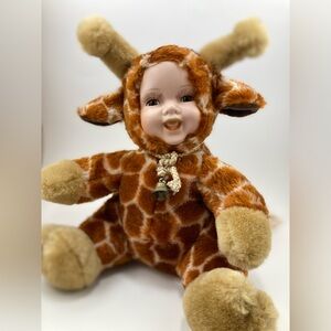 Show stopper-porcelain plush